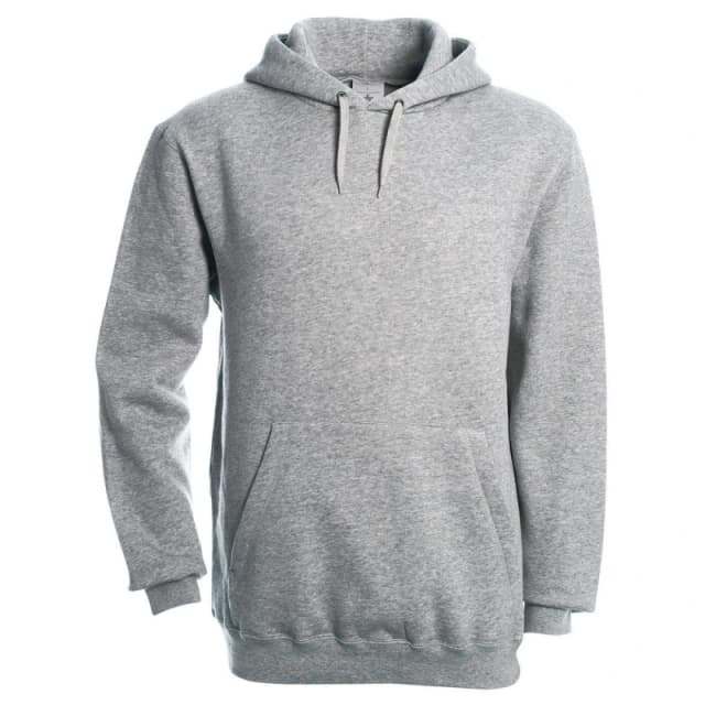 B&C Mens Hooded Hoodie in Grey Size: XS Grey Male XS