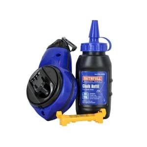 Faithfull Rapid Chalk Line Kit 30m