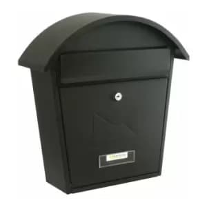Sterling (Padlocks) Classic 2 Post Box Matt Black MB06BK