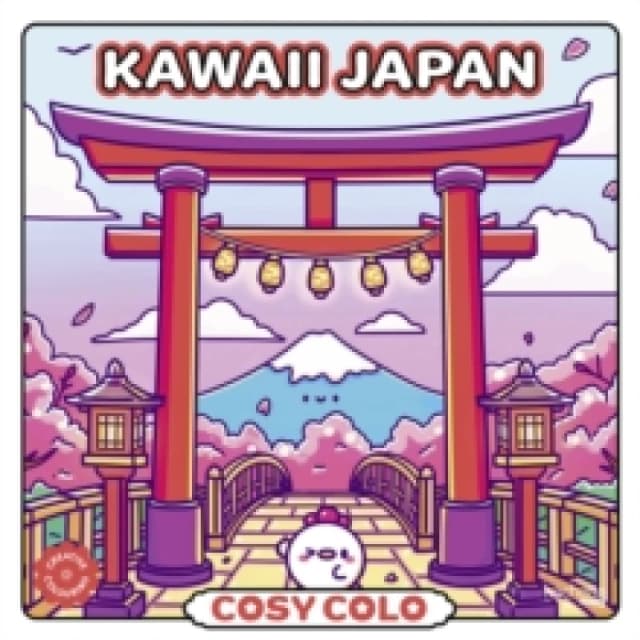 Cosy Colo - Kawaii Japan : A creative colouring book to explore the cosy charm of Japan from cherry blossoms to karaoke, bento feasts to onsen bliss!