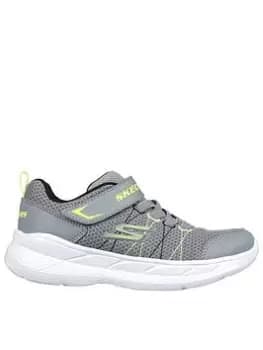 Skechers SNAP SPRINTS 2.0 TRAINER, Grey, Size 1.5 Older