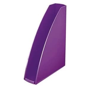 Leitz WOW Magazine File Purple