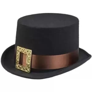 Steambuckle Hat Black