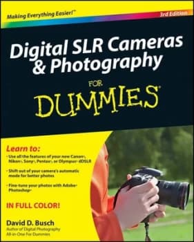 Digital Slr Cameras and Photography for Dummies by David D. Busch Paperback