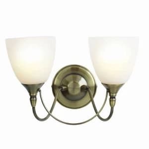 Village At Home Nottingham Wall Light - Brass