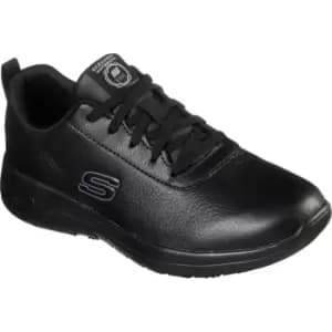 Skechers Marsing Gmina Womens Slip Resistant Shoes Black Size 4