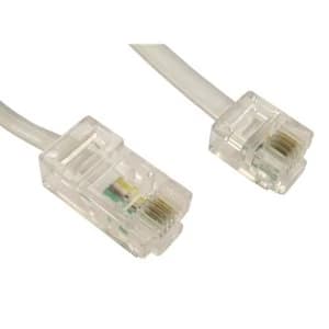 RJ11 (M) to RJ45 (M) 3m White OEM Cable