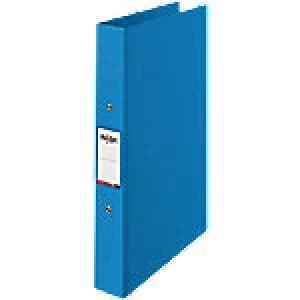 Rexel Ring Binder Polypropylene A4 2 ring 25mm Blue