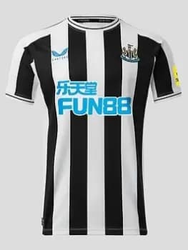 Castore Newcastle Mens 22/23 Home Stadium Replica Shirt - Black/White Size M Men