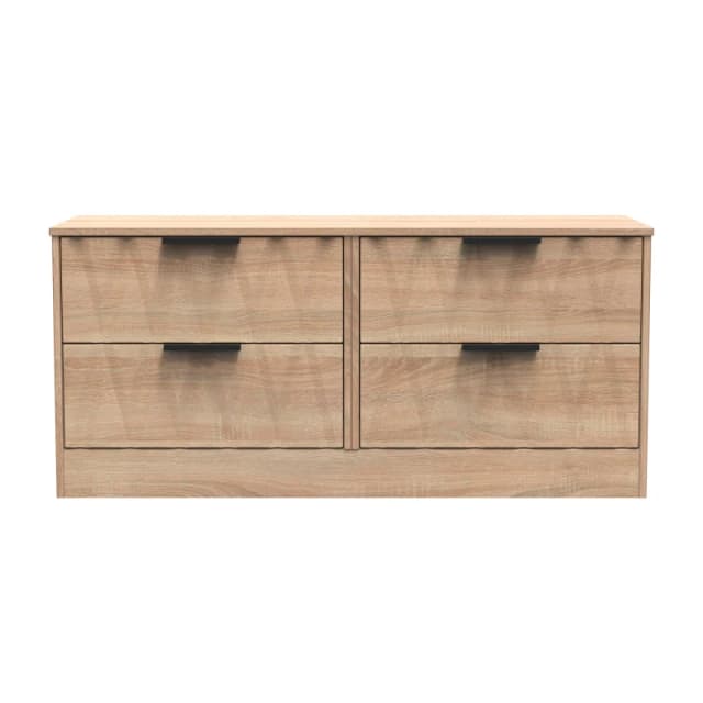 Ready Assembled 2 U Washington 4 Drawer Bed Box (Ready Assembled) in Light Oak Light Oak Unisex
