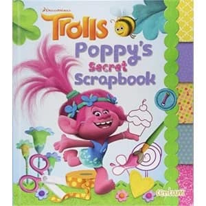 Trolls Handbook: Poppy's Secret Scrap Book Hardback 2018