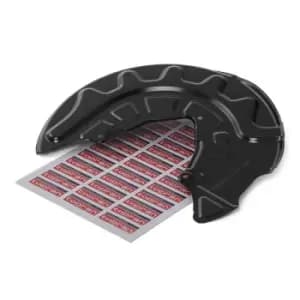 TOPRAN Brake Disc Back Plate 116 825 Rear Brake Disc Back Protection Plate,Rear Brake Disc Cover Plate VW,AUDI,SKODA