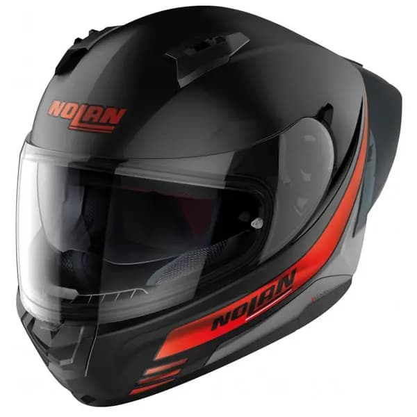 Nolan N60-6 Sport Outset 021 Flat Black Red Full Face Helmet Size XS