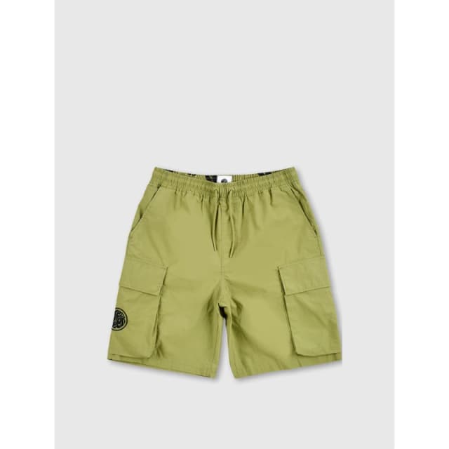Pretty Green Mens Stamford Cargo Shorts Khaki male 30