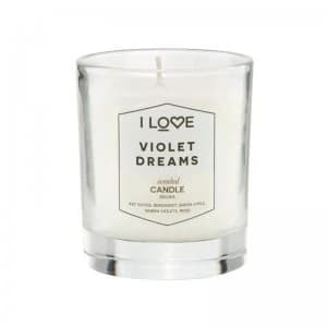 I Love Violet Dreams Scented Candle 320g