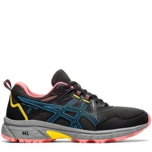 Asics Gel Venture 8 Trail Running Shoes Ladies - Black/Blue