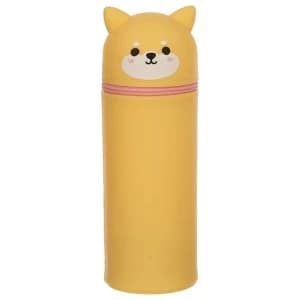 Cutiemals Shiba Inu Dog Silicone Upright Pencil Case