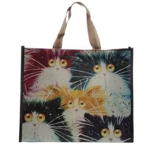 Kim Haskins Cats Shopping Bag