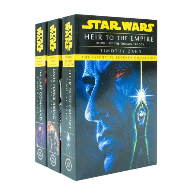 Star Wars Thrawn Series Collection 3 Book Set By Timothy Zahn (Heir to the Empire, Dark Force Rising, The Last Command) Timothy Zahn Books