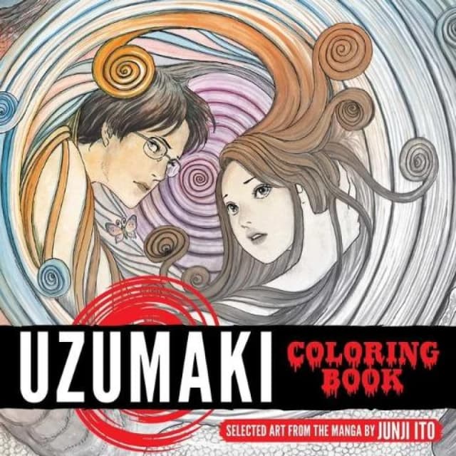Uzumaki Coloring Book : The Art of the Manga Paperback / softback