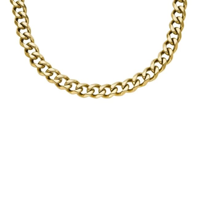 Fossil JF04612710 Gold Tone Stainless Steel Chain - A97142