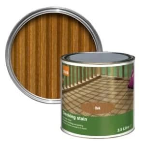 Colours Medium oak Matt Decking stain 2.5L