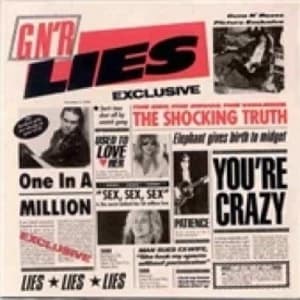 Guns N Roses GNR Lies CD