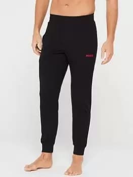 HUGO Bodywear Linked Lightweight Pants Cw, Black Size M Men