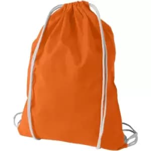 Bullet Oregon Cotton Premium Rucksack (Pack Of 2) (44 x 32 cm) (Orange)