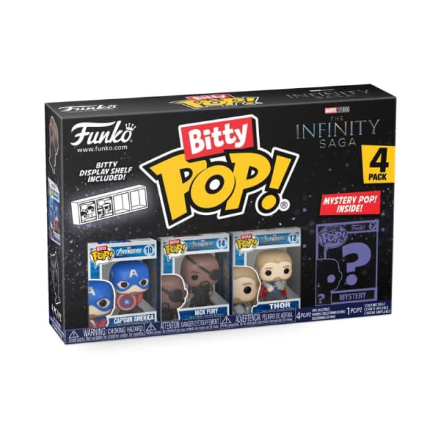 Funko Bitty Pop: The Avengers Classics 4 Pack Multi unisex