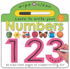 Learn to Write Your Numbers Book