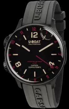 U-Boat Watch Capsoil Doppiotempo 45 DLC Red Indices