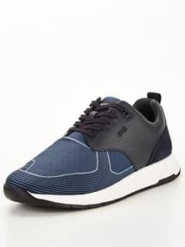 Hugo Boss Titanium Runner Trainers Dark Blue Size 10 Men