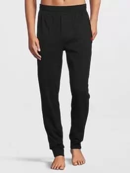 HUGO Bodywear Labelled Lounge Pants - Black, Size 2XL, Men