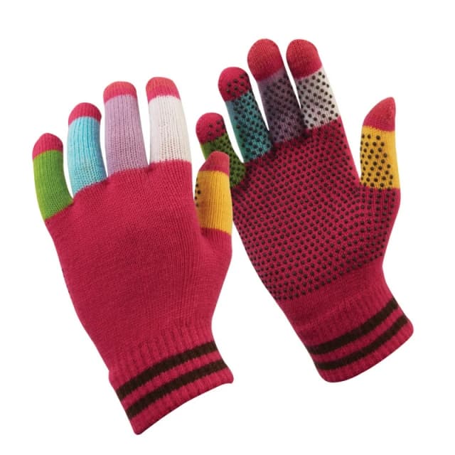 Dublin Magic Pimple Grip Riding Gloves Multi unisex