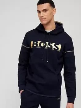 BOSS Soody 1 Overhead Hoodie - Dark Blue, Dark Blue Size M Men