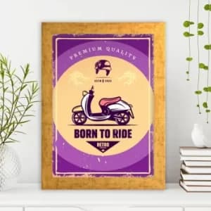 AC109087140882 Multicolor Decorative Framed MDF Painting