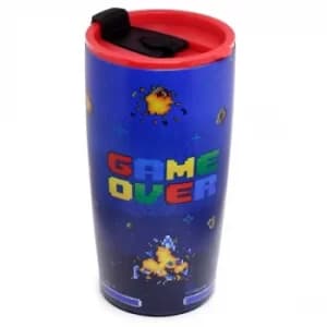 Game Over Reusable Stainless Steel Hot & Cold Thermal Insulated Food & Drink Cup 500ml
