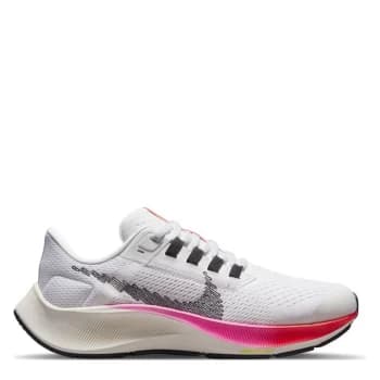 Nike Air Zoom Pegasus 38 Junior Running Shoes - White/Black