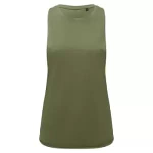 TriDri Womens/Ladies Organic Tank Top (S) (Olive)