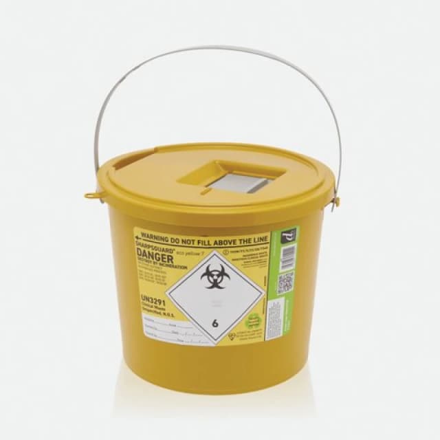 Wallace Cameron Sharps Disposal Container 7L 51068 WAC80292 WAC80292