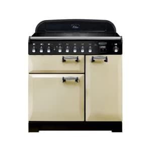 Rangemaster ELA90EICR Elan Deluxe Induction 90cm Range Cooker CreamChrome
