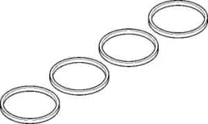 Intake Manifold Gasket Set 727.730 by Elring