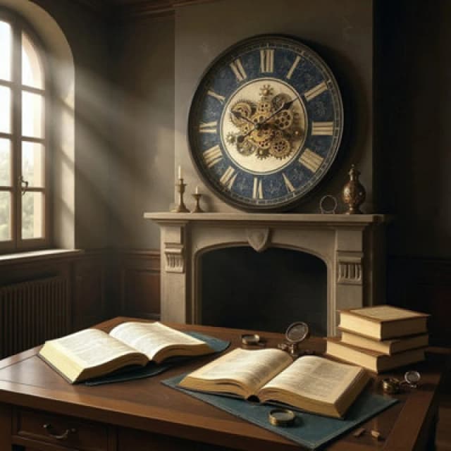 Minster Gear Clock - L8 X W80 X H80 Cm