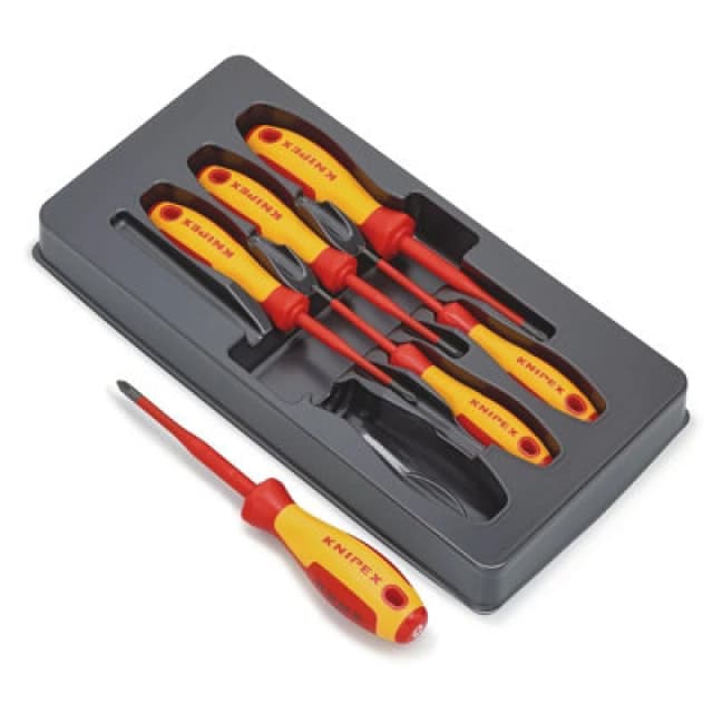 Knipex 00 20 12 V03 Vde Insulated Phillips/pozidriv Screwdriver Set 28015