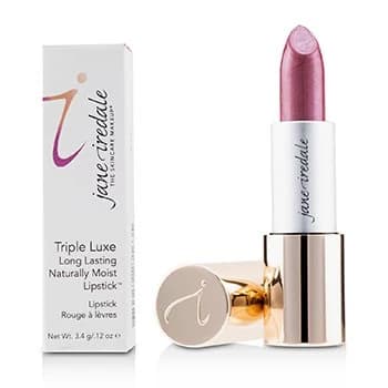Jane IredaleTriple Luxe Long Lasting Naturally Moist Lipstick - # Rose (Light Merlot) 3.4g/0.12oz