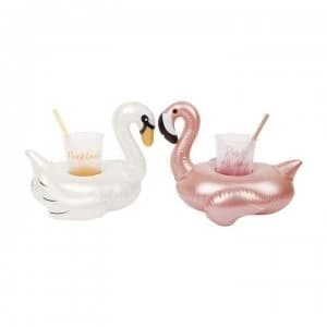 Sunnylife Sunnylife Disco Birds Drink Holders - DISCO BIRDS