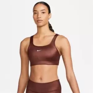 Nike DriFit Swoosh Shine Bra Womens - Metallics