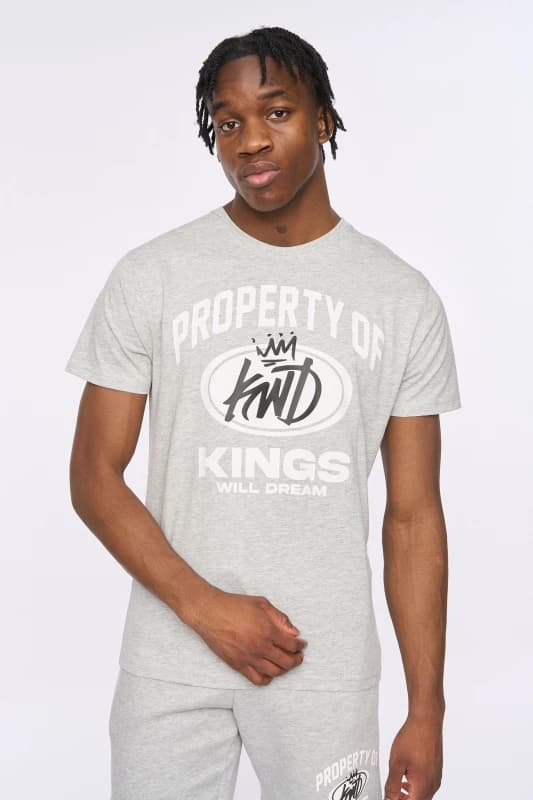 Kings Will Dream Prop T-Shirt Grey male M