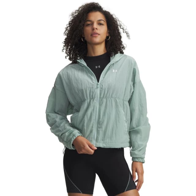 Under Armour UA Rival Woven FZ Ld63 Blue/White female 10 (S)